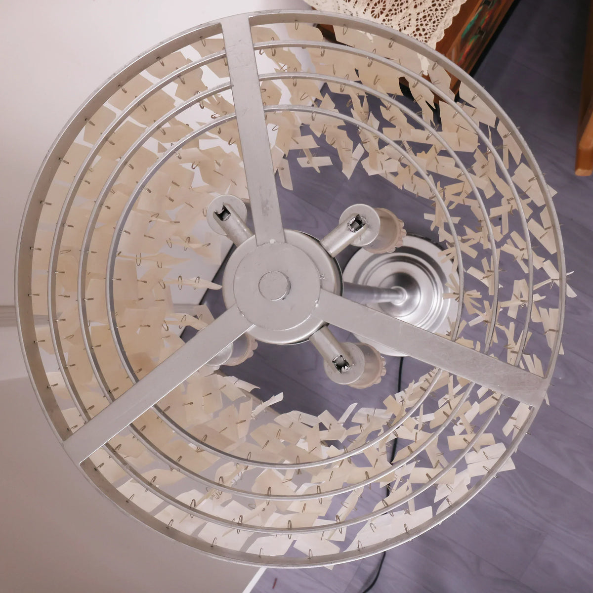 Skye Tiered Iron Floor Lamp – Iron detail 34
