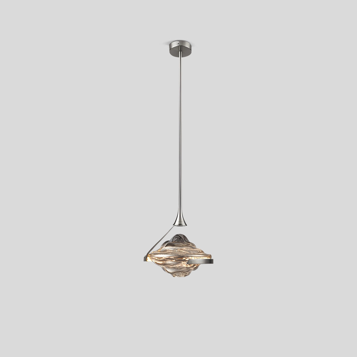 Modern Hill Glass Pendant Light – Glass detail 7
