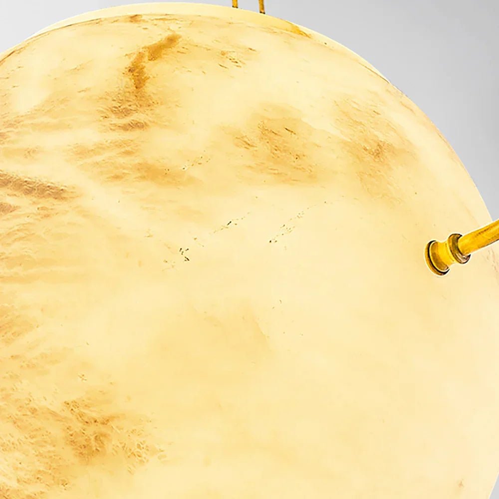 Sphere Atlas Alabaster Pendant Lamp – Alabaster detail 8