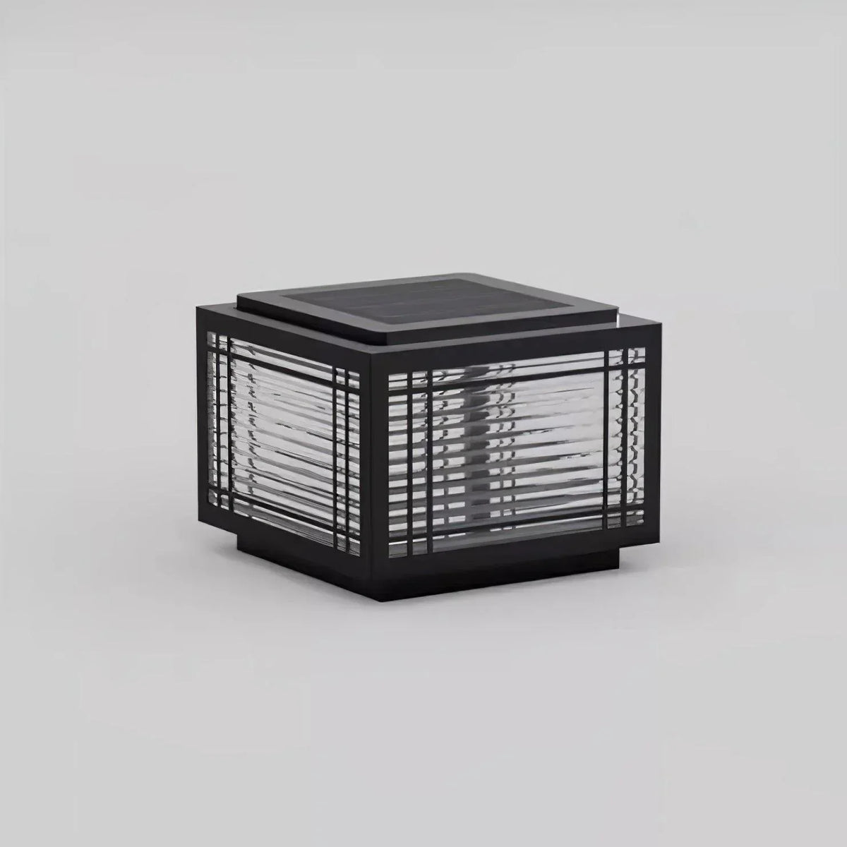 Square Deck Garden Courtyard Outdoor Glass Light – Glass detail 24