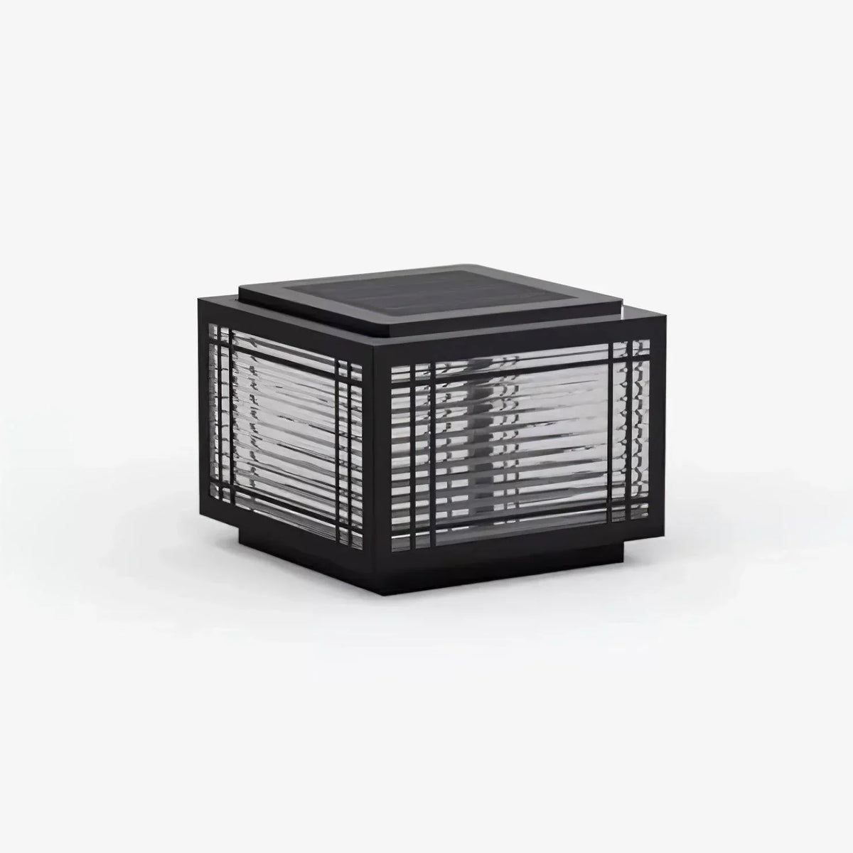 Square Deck Garden Courtyard Outdoor Glass Light – Glass detail 26