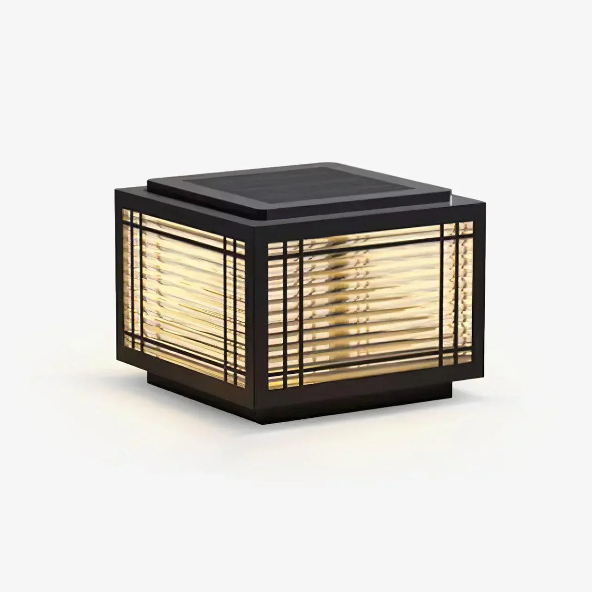 Square Deck Garden Courtyard Outdoor Glass Light – Glass detail 27