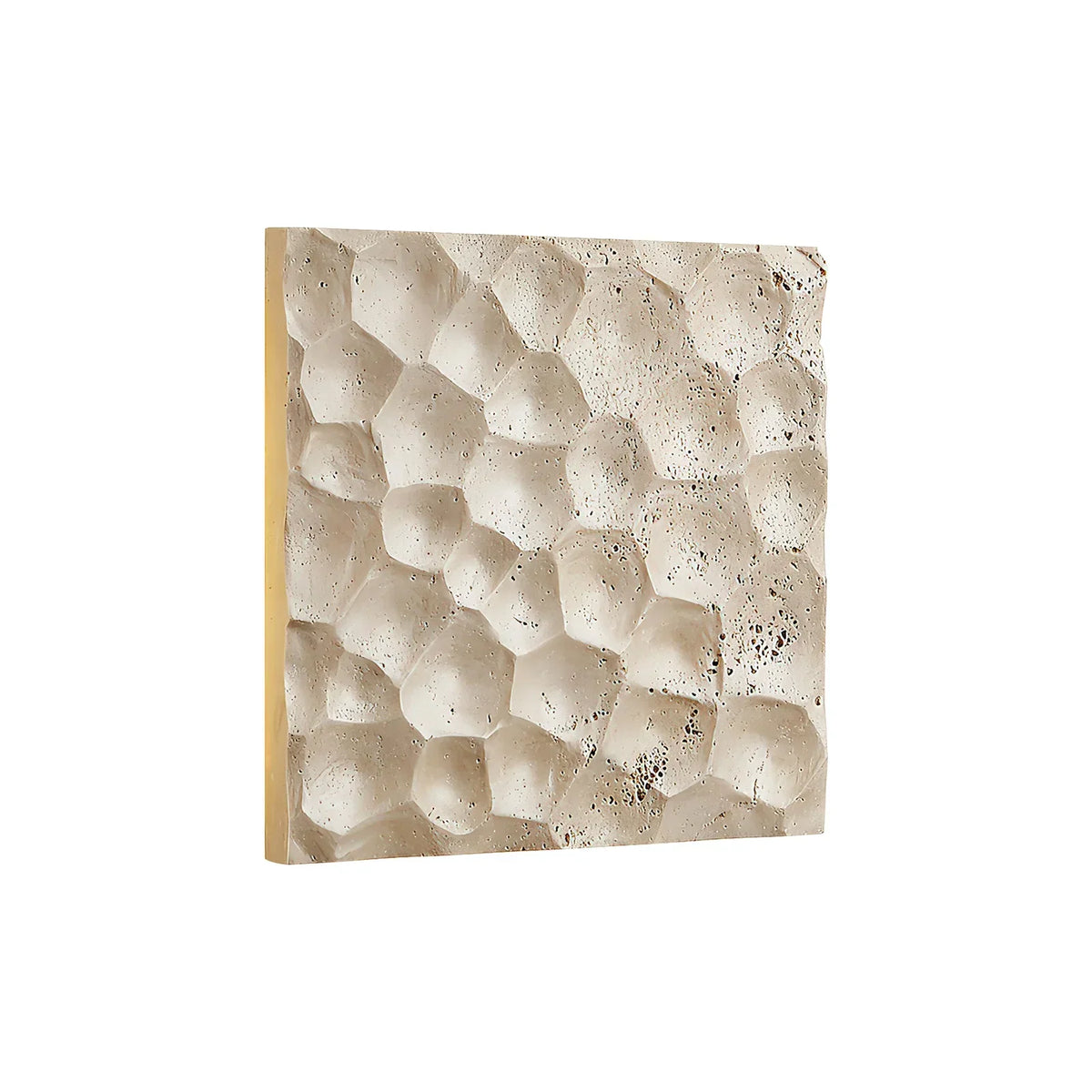 Square Modular Panel Travertine Wall Sconce – Travertine detail 13