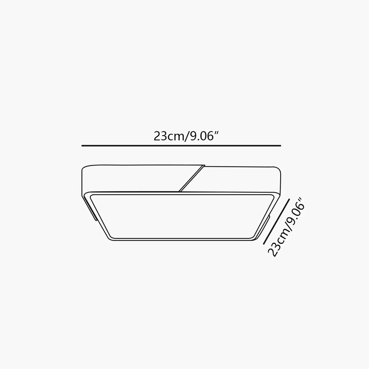 Minimalist Wood Ceiling Light for Bedroom – Wood detail 11