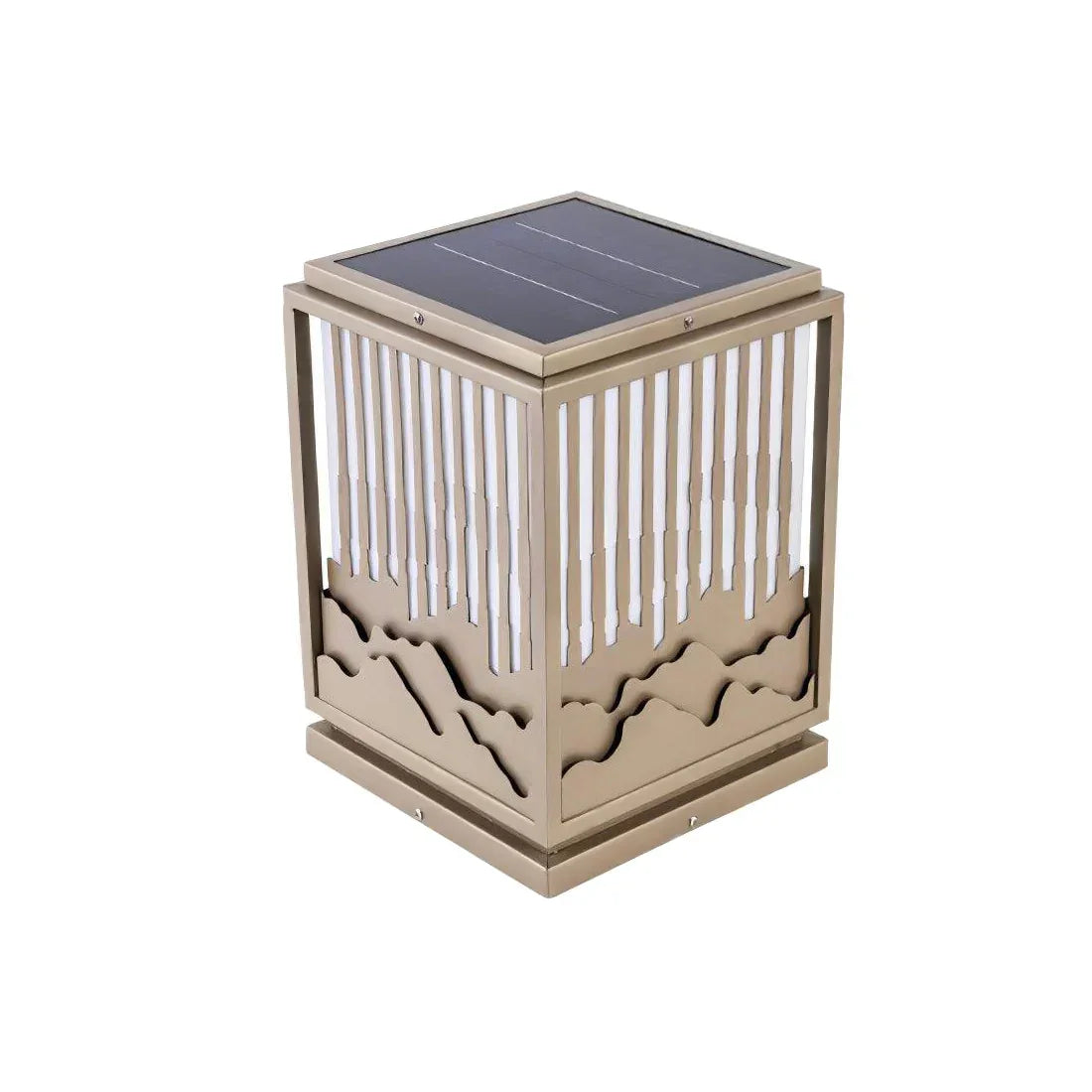 Square Wave Outdoor Garden Acrylic Light – Acrylic detail 14