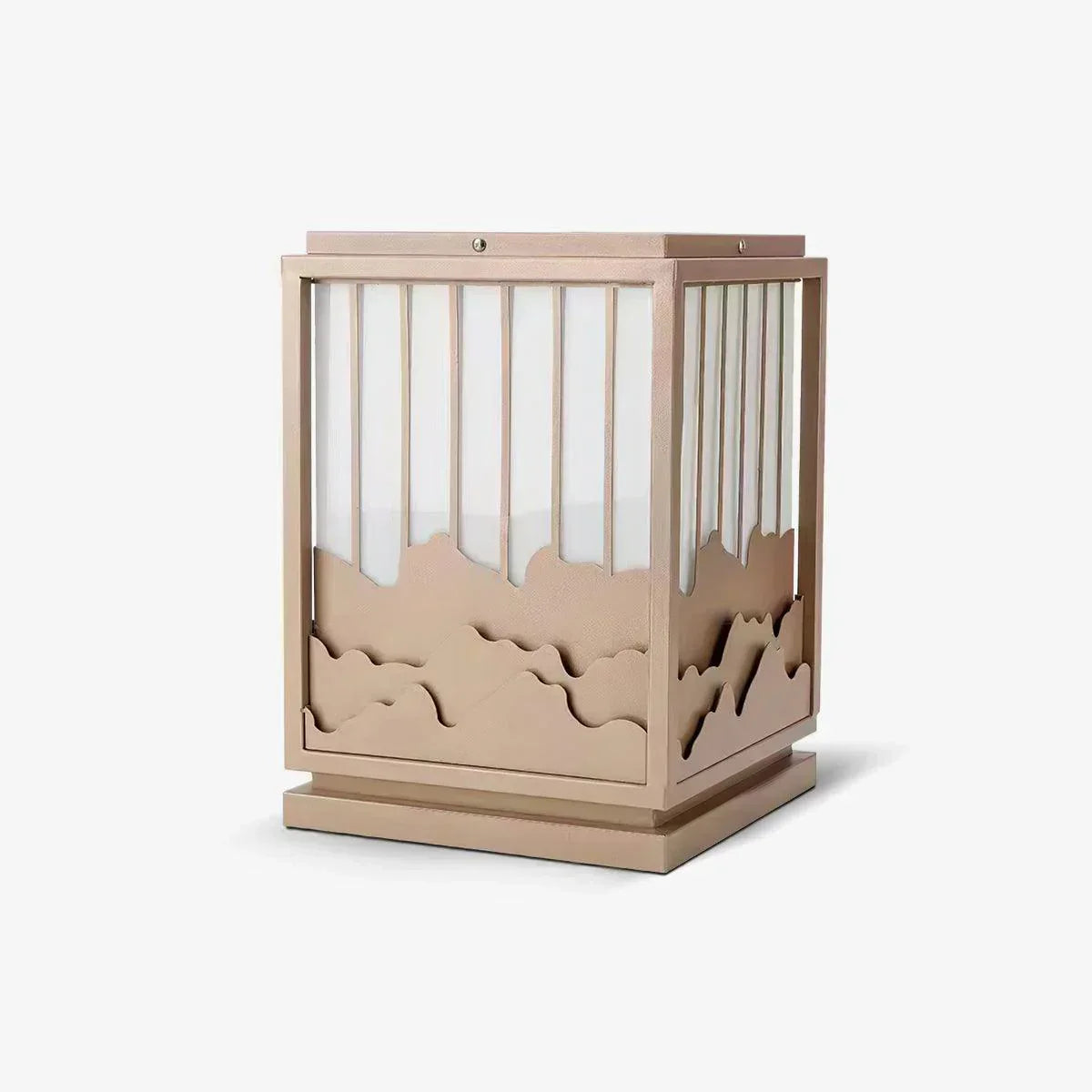 Square Wave Outdoor Garden Acrylic Light – Acrylic detail 13