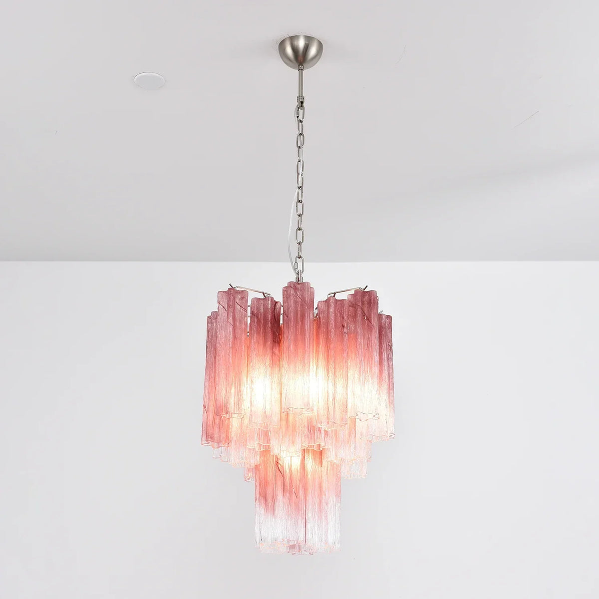 Addis Star-Shaped Glass Tubes Chandelier – Glass detail 72
