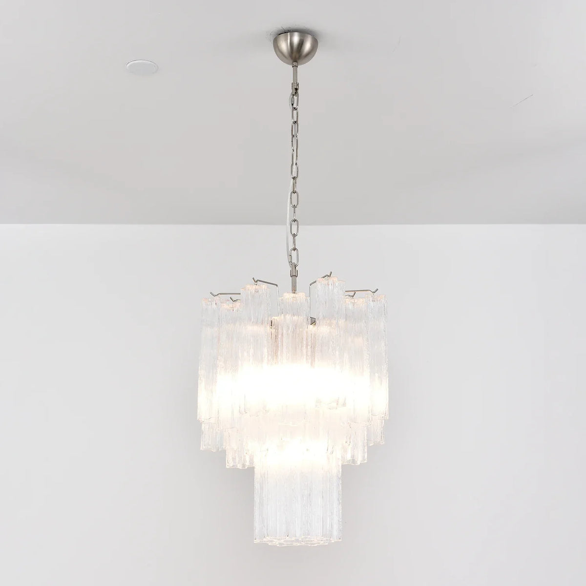 Addis Star-Shaped Glass Tubes Chandelier – Glass detail 69