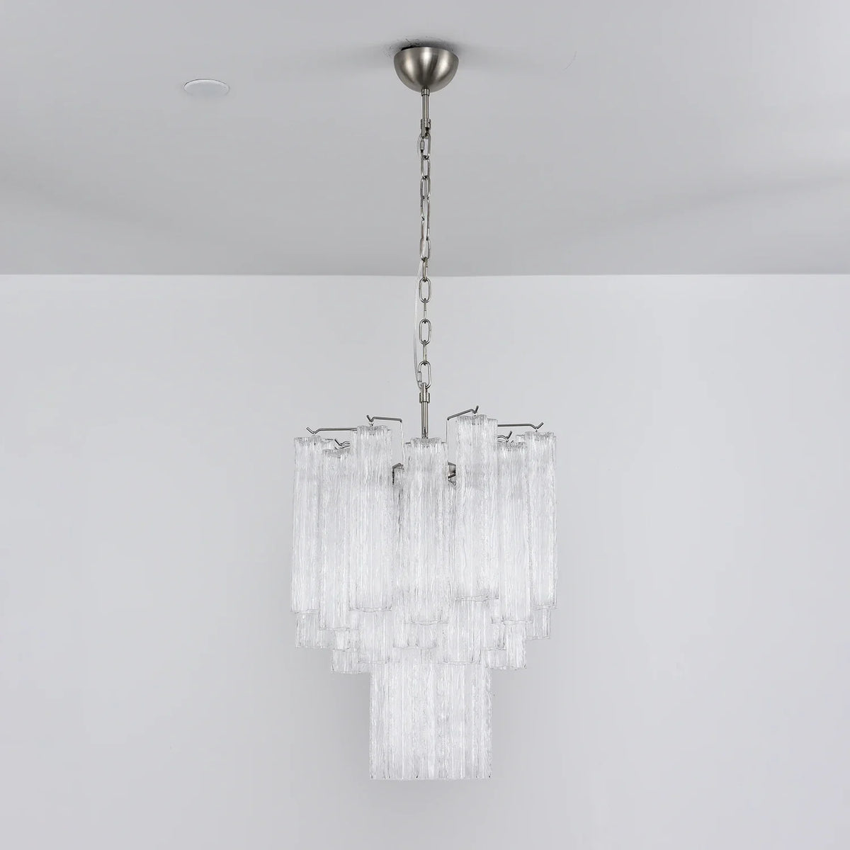 Addis Star-Shaped Glass Tubes Chandelier – Glass detail 68