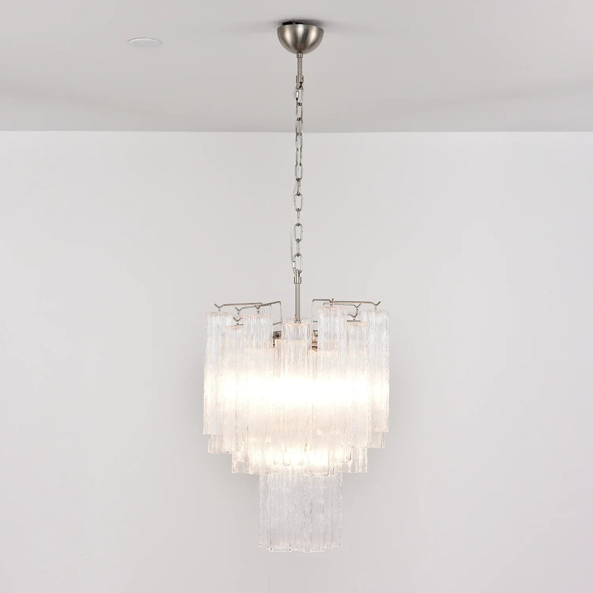Addis Star-Shaped Glass Tubes Chandelier – Glass detail 67
