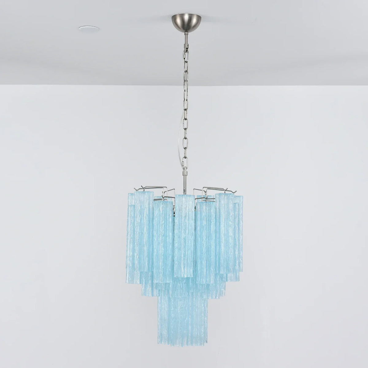 Addis Star-Shaped Glass Tubes Chandelier – Glass detail 65