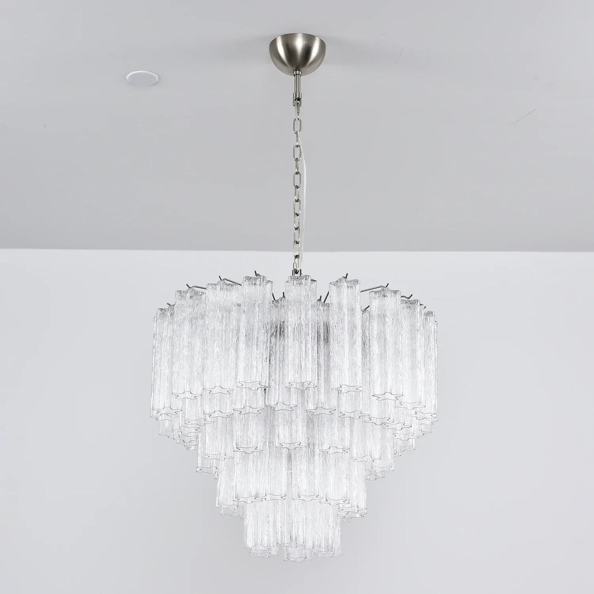 Addis Star-Shaped Glass Tubes Chandelier – Glass detail 77