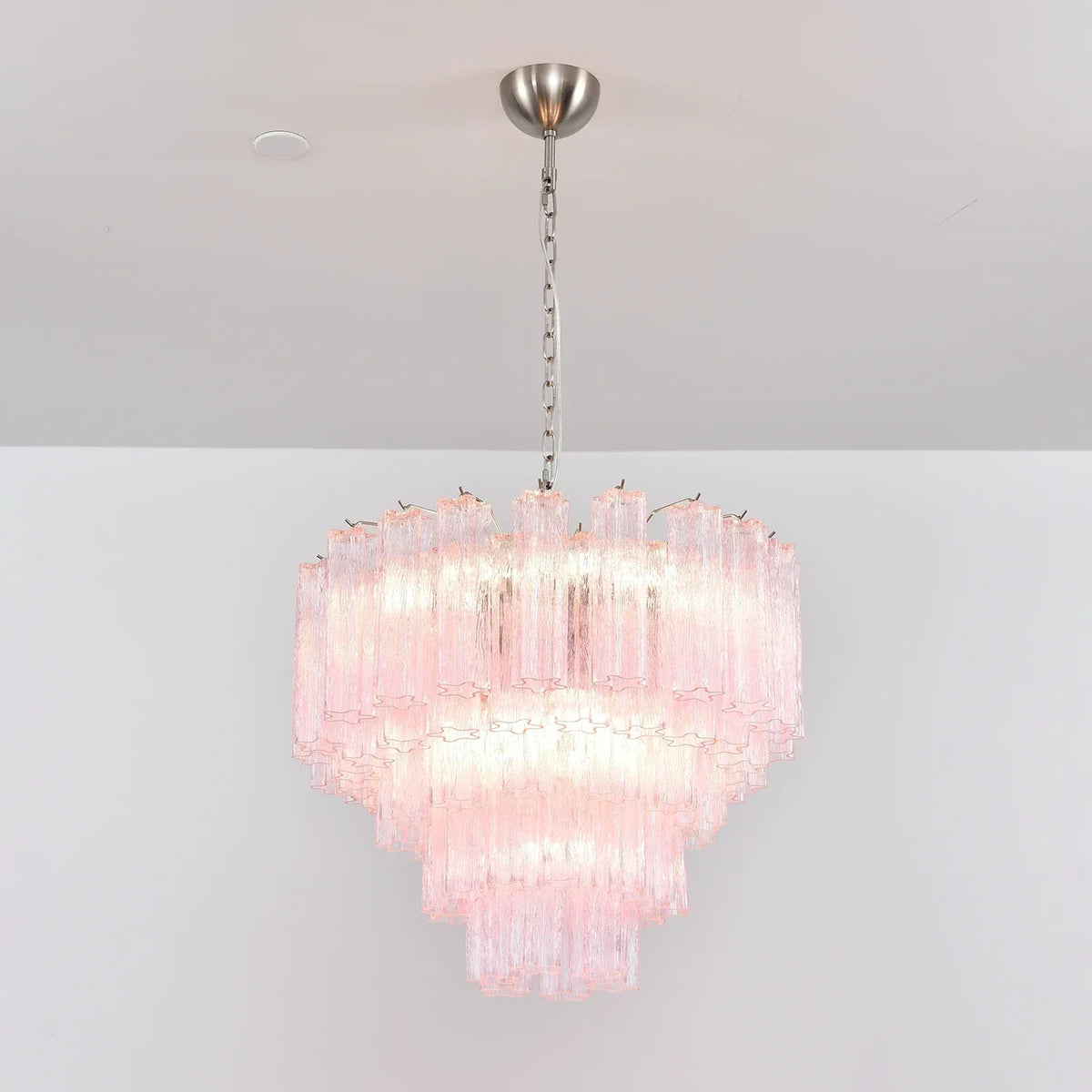 Addis Star-Shaped Glass Tubes Chandelier – Glass detail 80