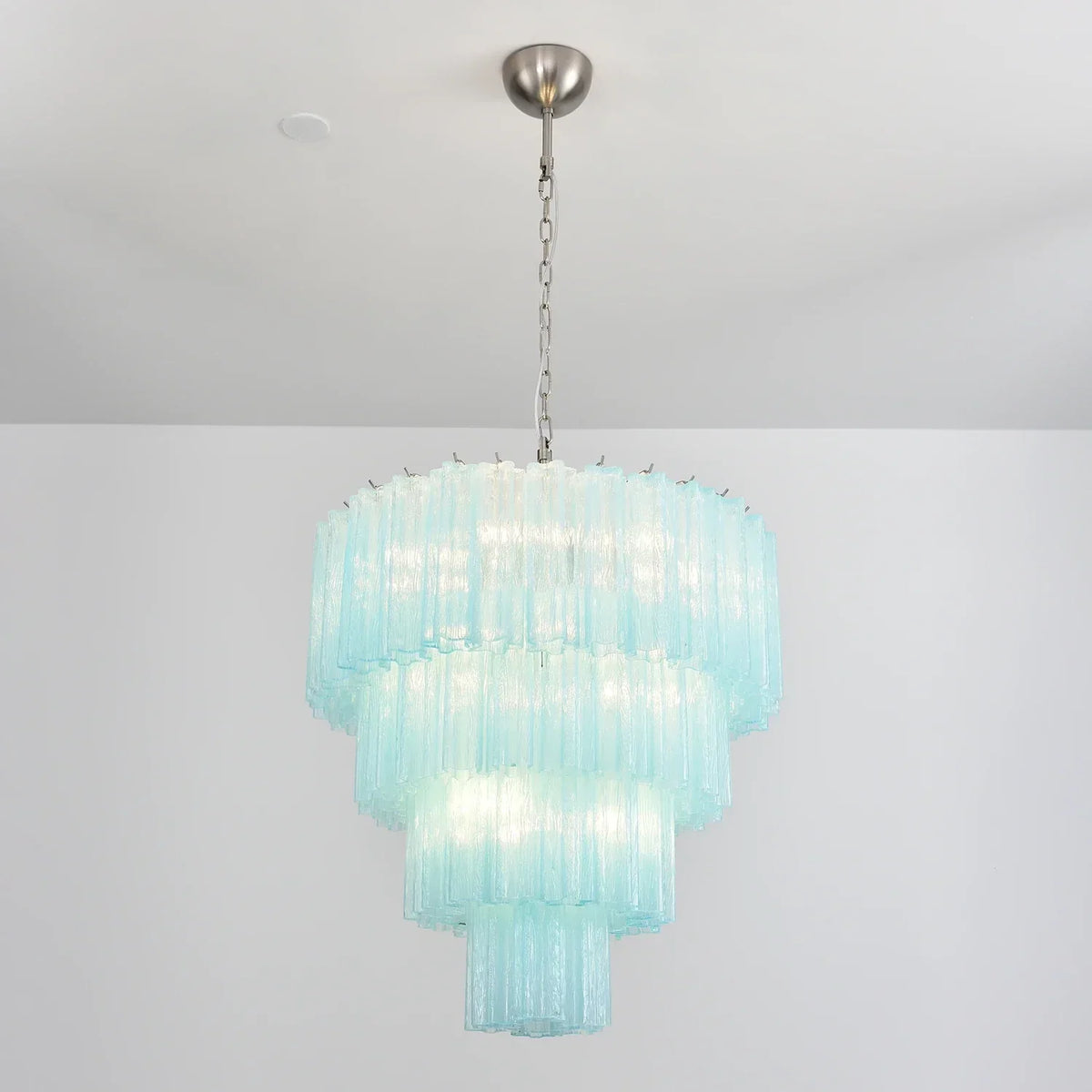 Addis Star-Shaped Glass Tubes Chandelier – Glass detail 92