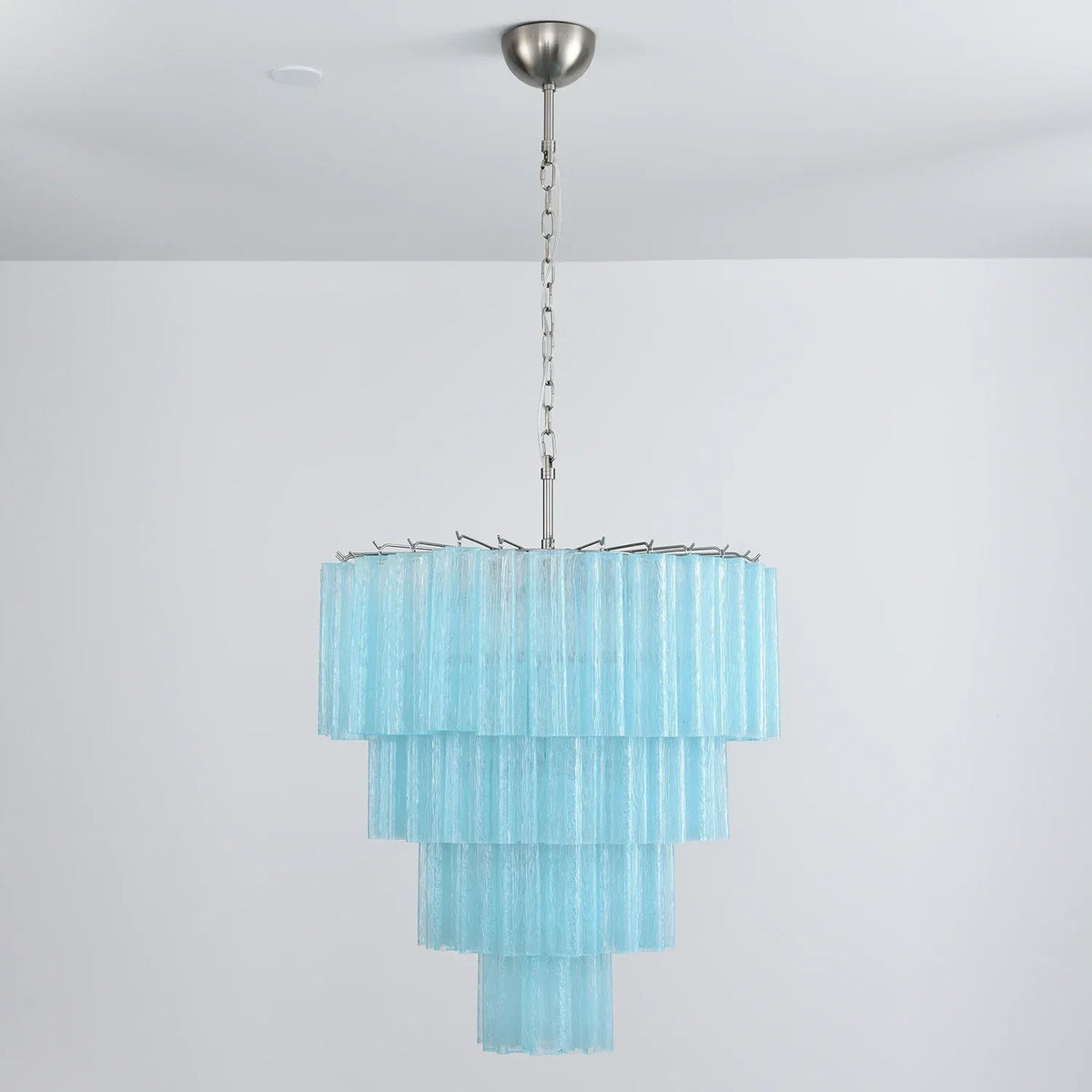 Addis Star-Shaped Glass Tubes Chandelier – Glass detail 91