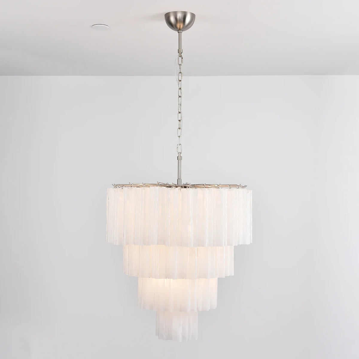 Addis Star-Shaped Glass Tubes Chandelier – Glass detail 84