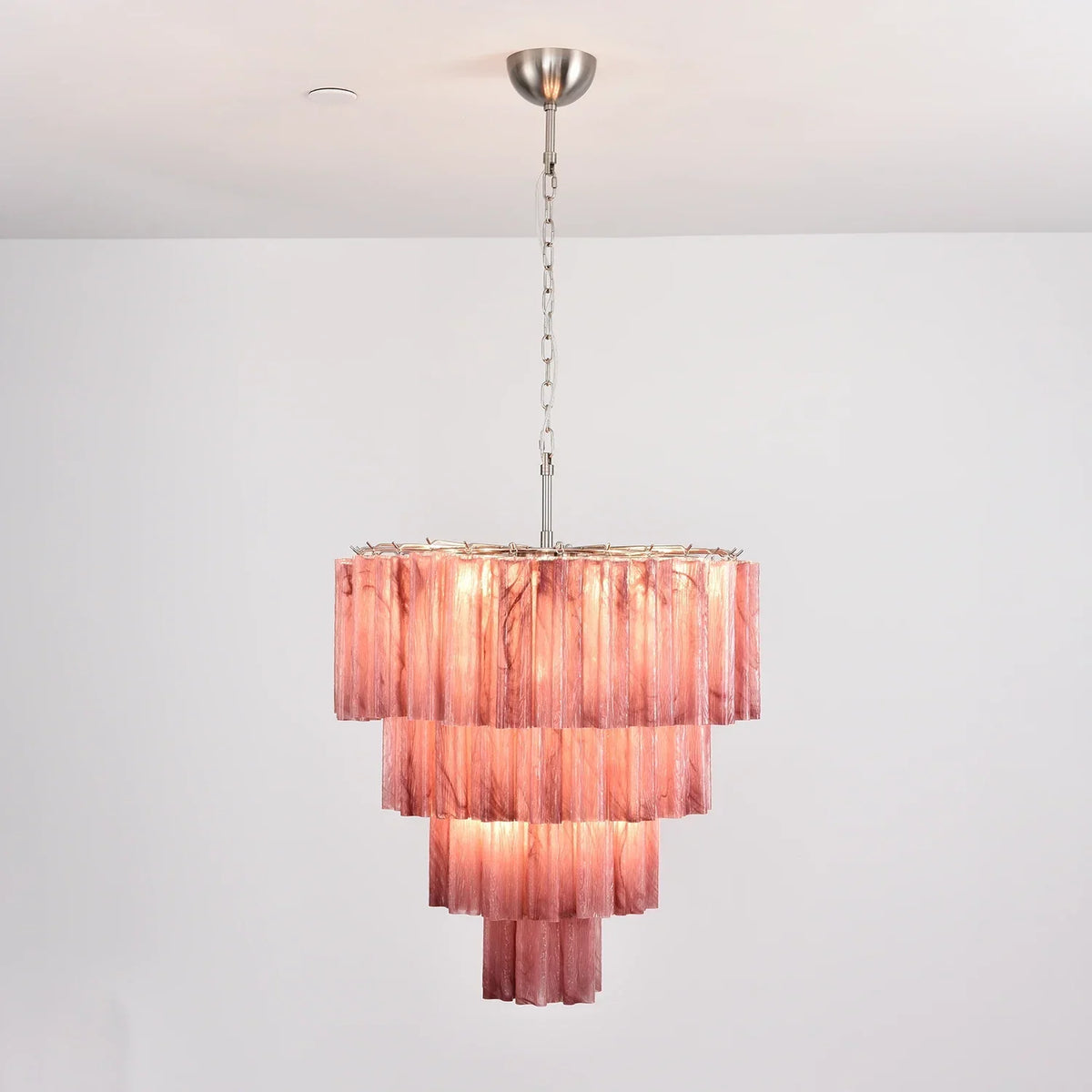 Addis Star-Shaped Glass Tubes Chandelier – Glass detail 87
