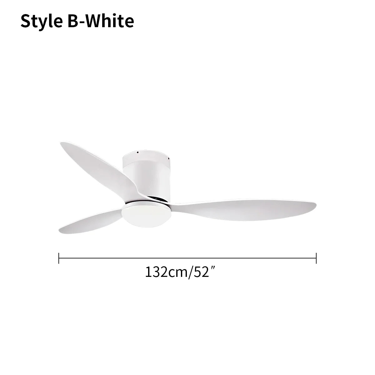 3 Blade Modern Ceiling Fan with Light – detail 25