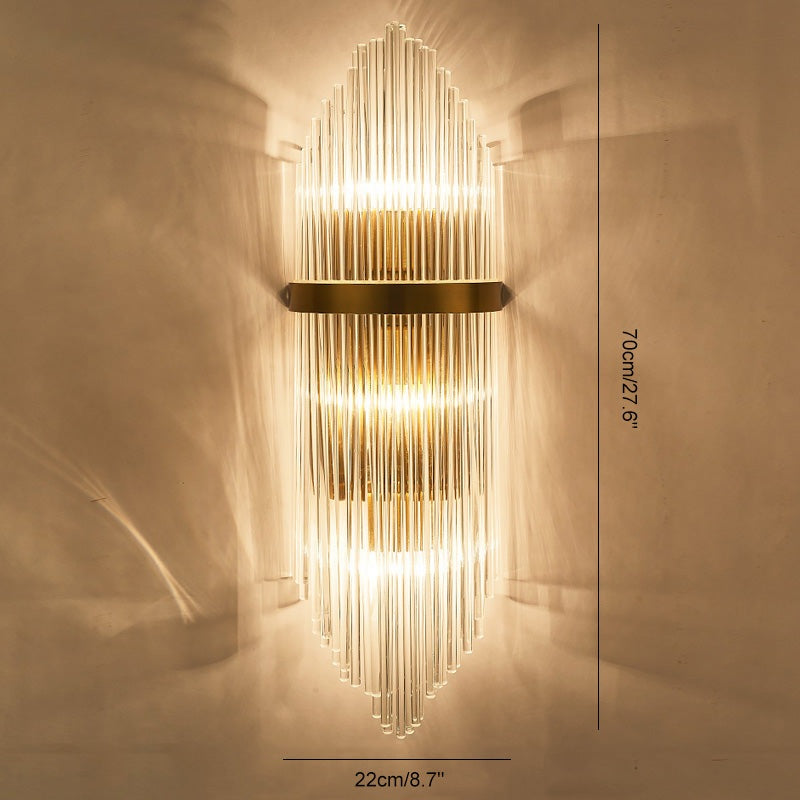 Crystal Glass Wall Sconce – Crystal detail 31