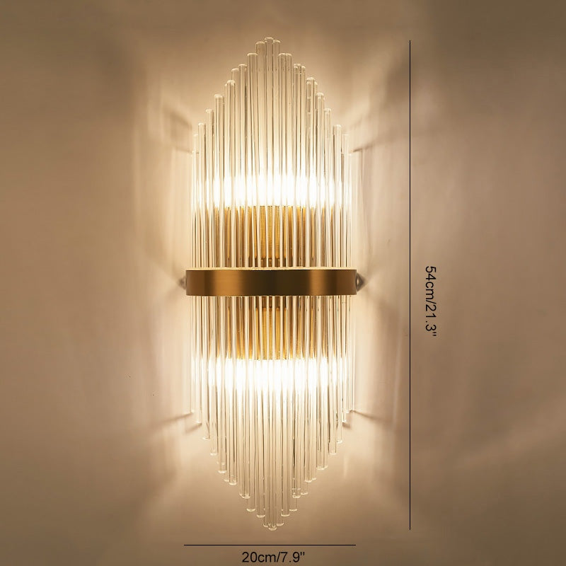 Crystal Glass Wall Sconce – Crystal detail 29