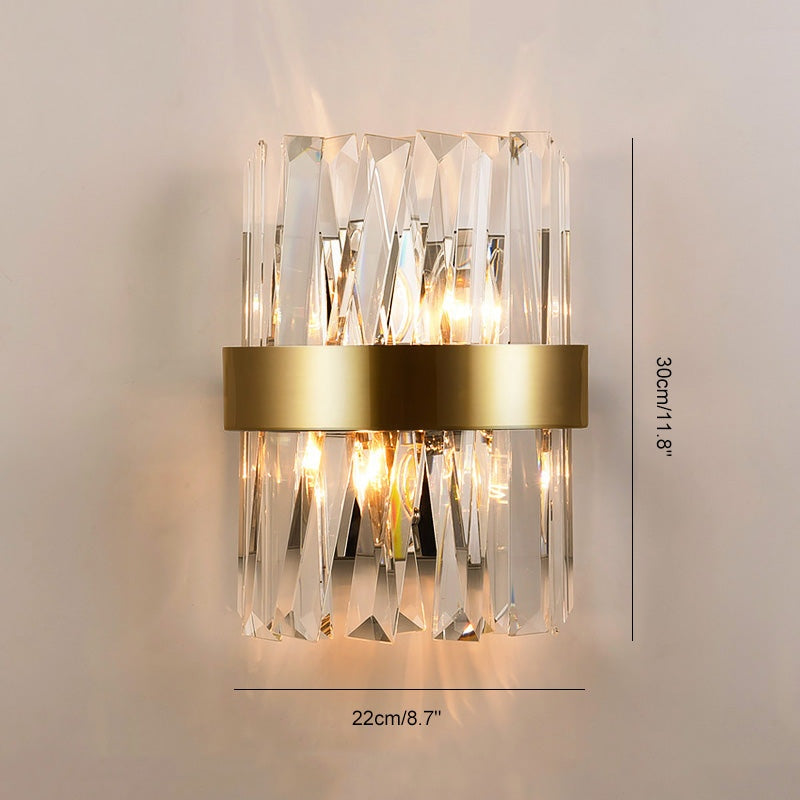Crystal Glass Wall Sconce – Crystal detail 44
