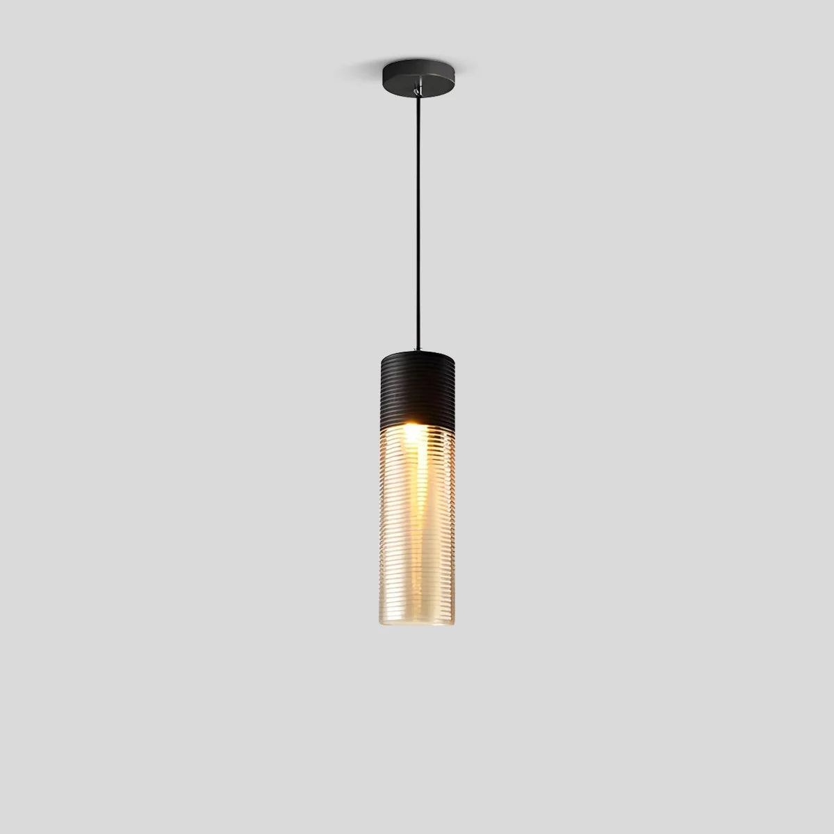 Industrial Style Glass Pendant Light for Kitchen – Glass detail 3