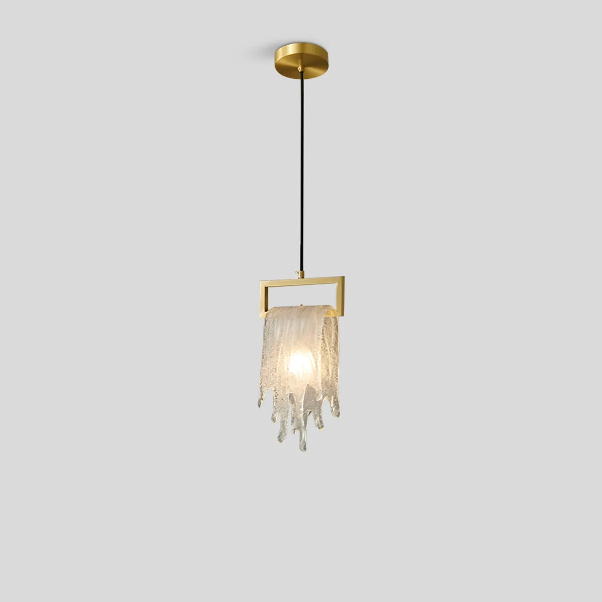 Copper Crystal Pendant Light Multiple Styles Available – Crystal detail 6