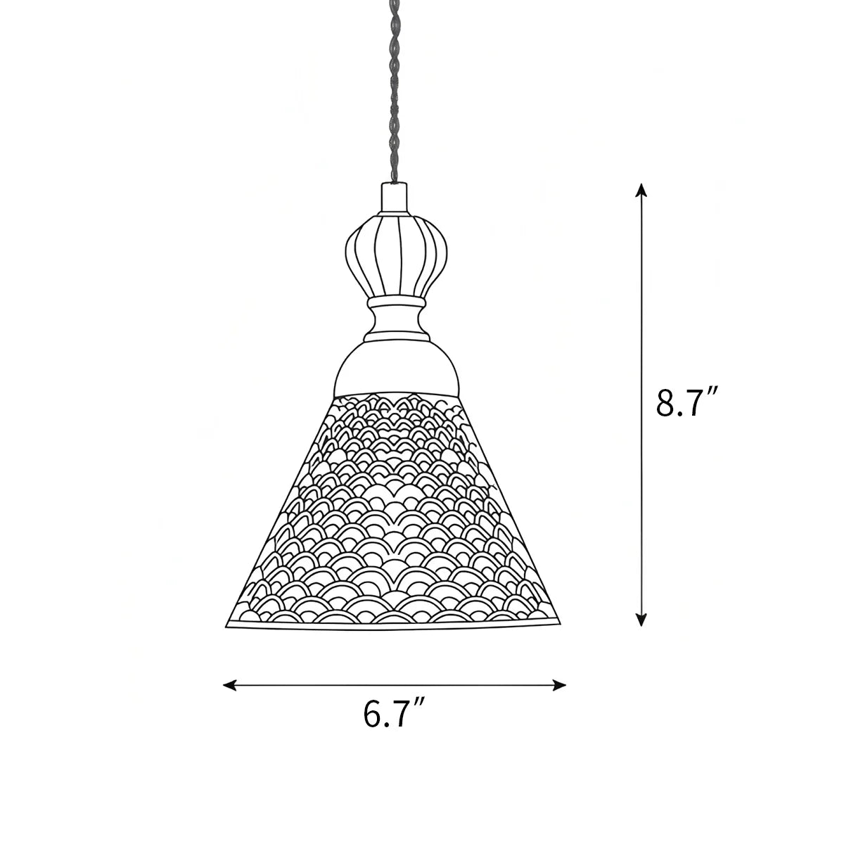 Chrasy Ceramics Pendant Lamp for Dining Area – detail 9