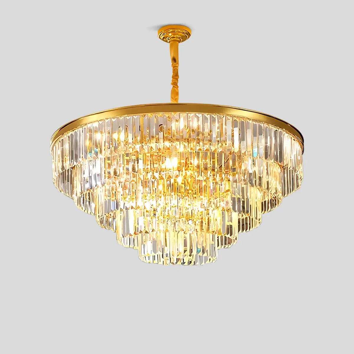 Light Crystal Chandelier for Living Room – Crystal detail 12