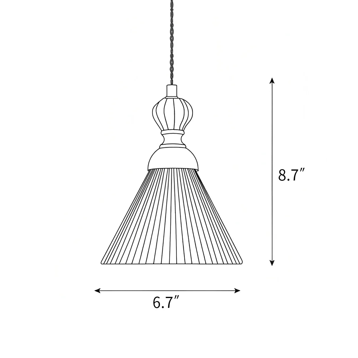 Chrasy Ceramics Pendant Lamp for Dining Area – detail 15