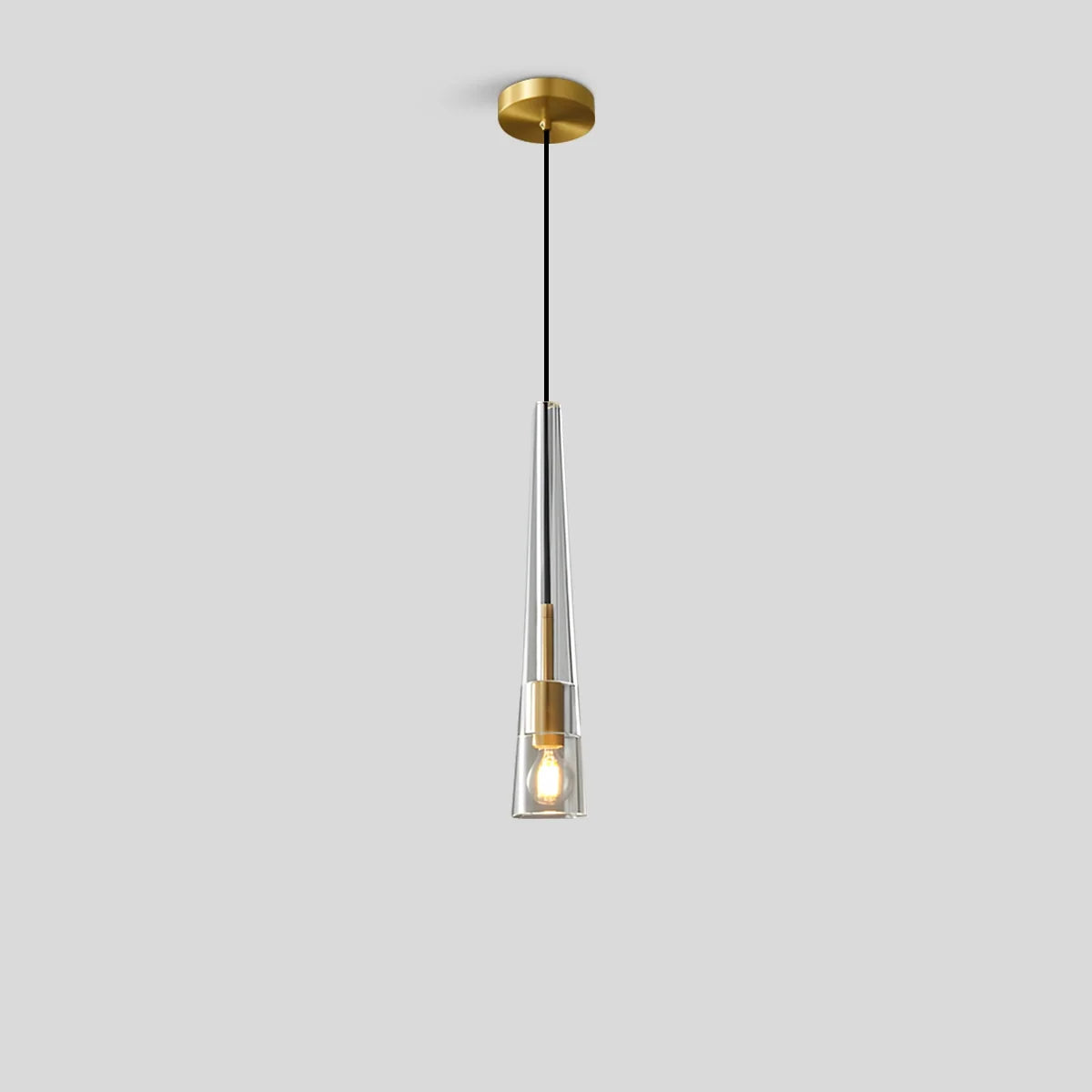Copper Crystal Pendant Light Multiple Styles Available – Crystal detail 17