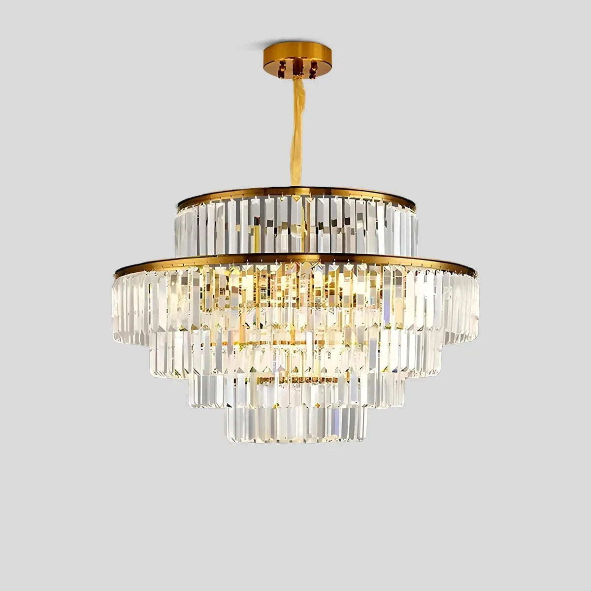 Light Crystal Chandelier for Living Room – Crystal detail 18