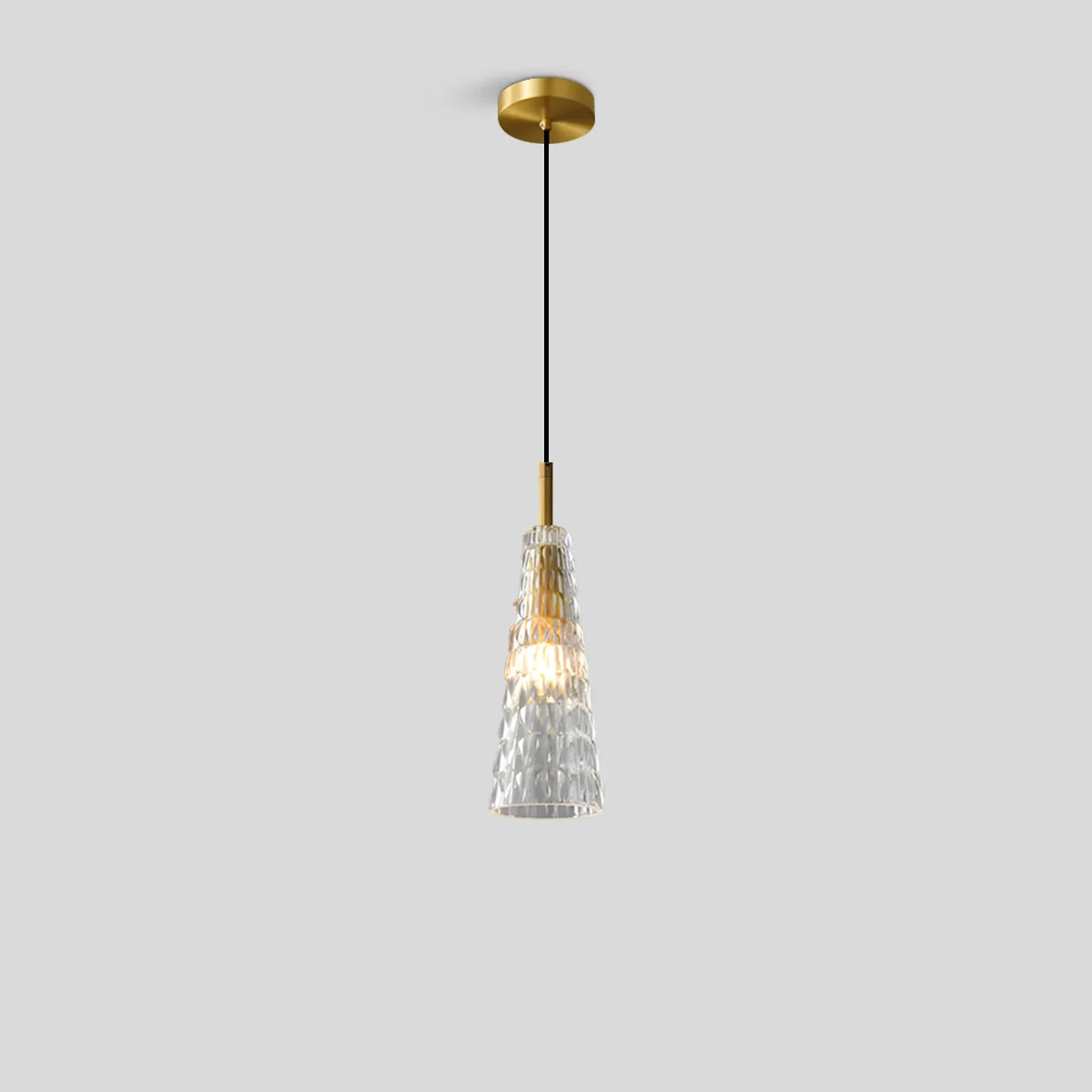 Copper Crystal Pendant Light Multiple Styles Available – Crystal detail 23