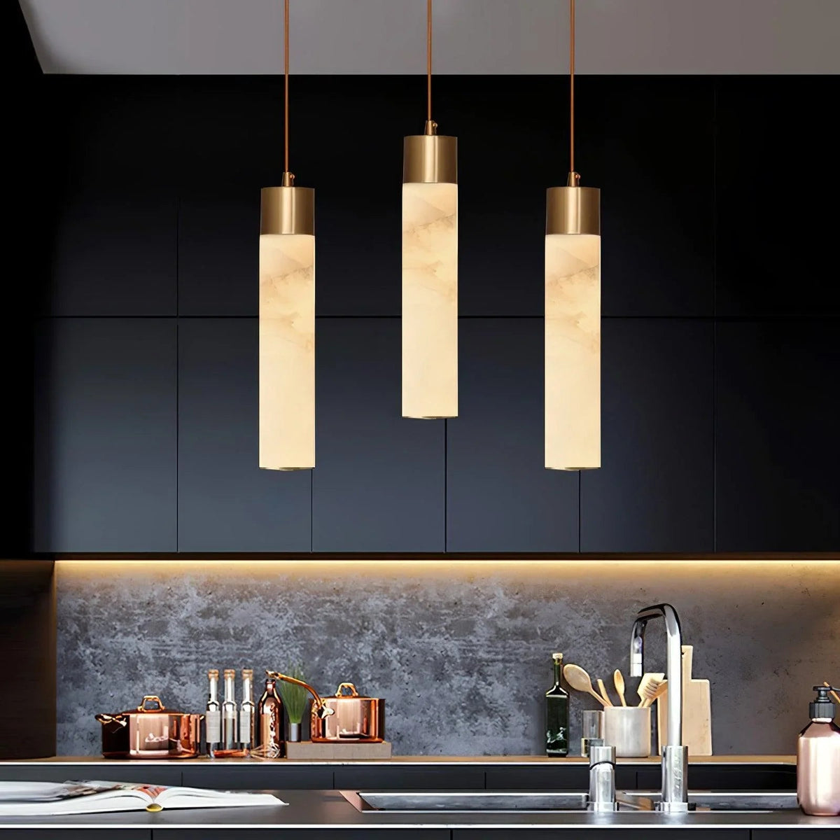 Tala Alabaster Pendant Lamp – Alabaster detail 3