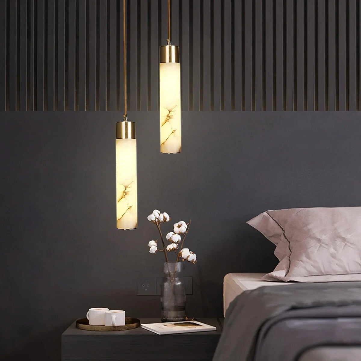 Tala Alabaster Pendant Lamp – Alabaster detail 4