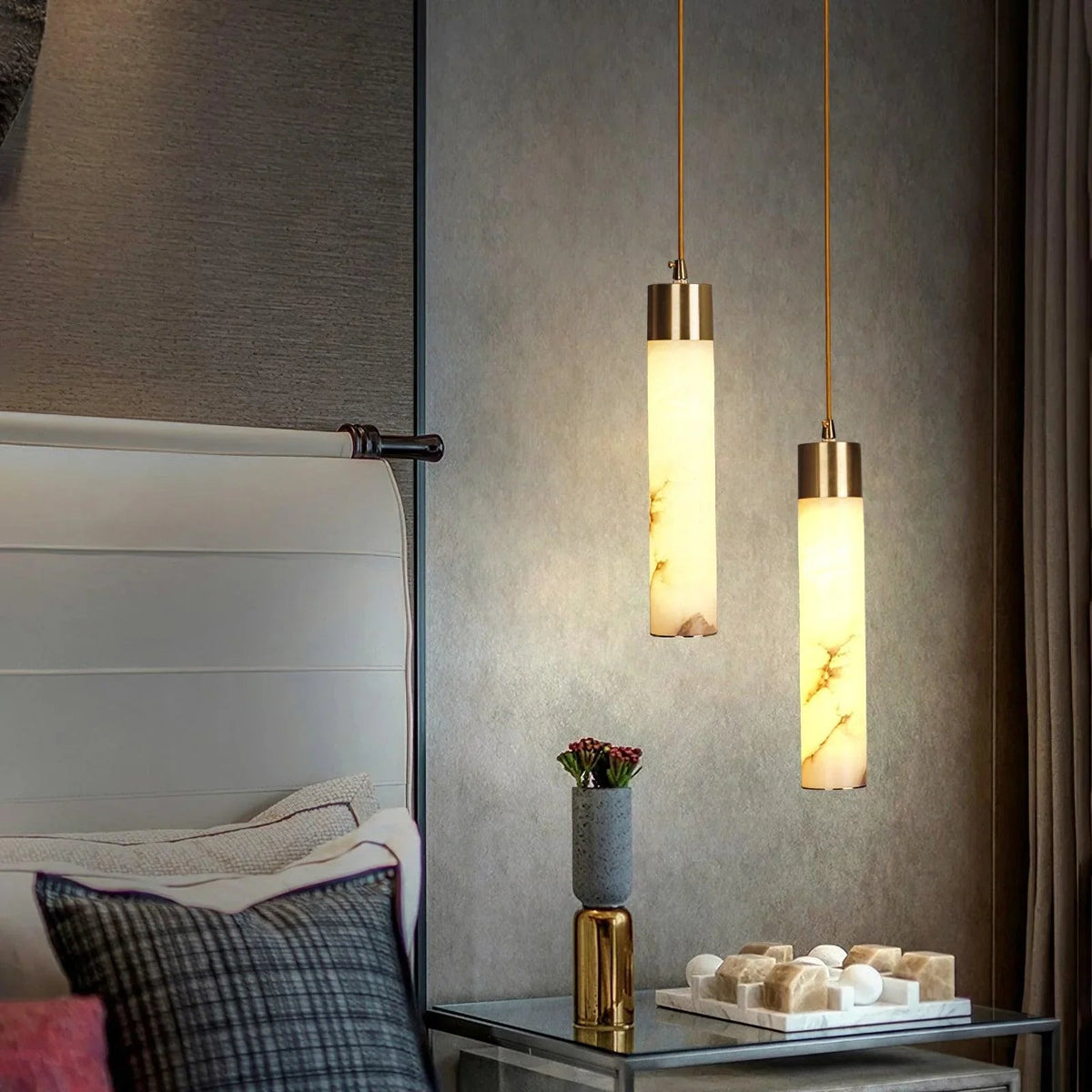 Tala Alabaster Pendant Lamp – Alabaster detail 5