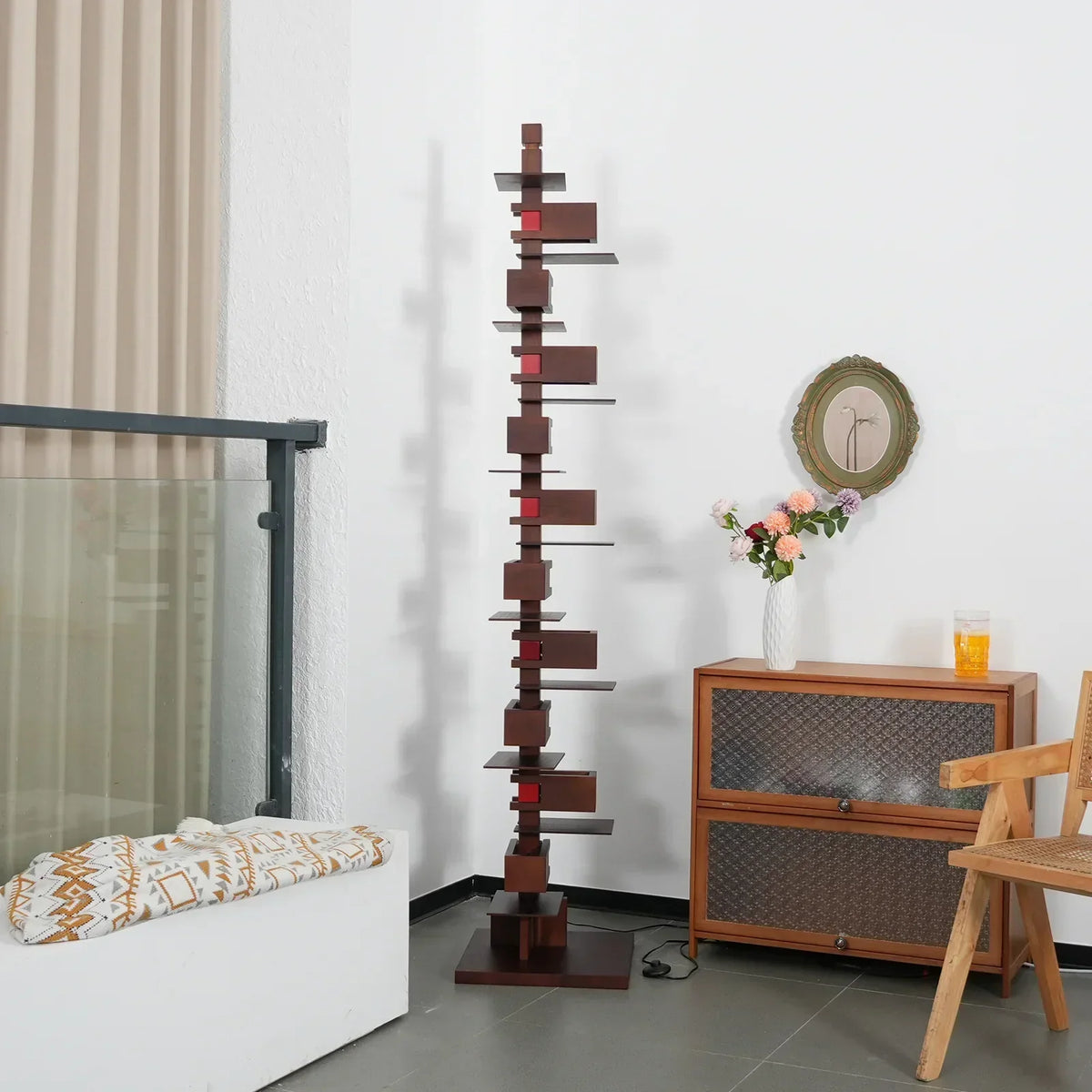 Stacking Wood Floor Lamp – Wood detail 6