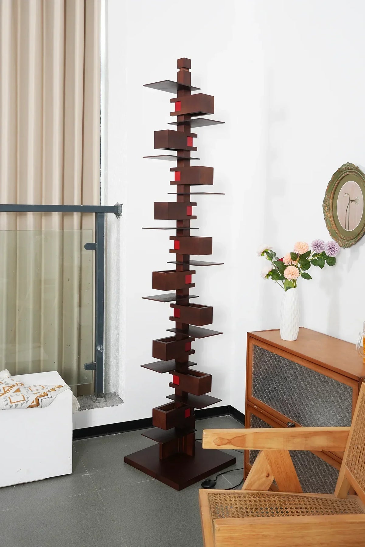 Stacking Wood Floor Lamp – Wood detail 15