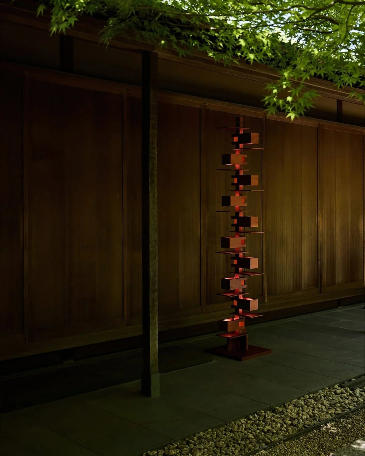Stacking Wood Floor Lamp – Wood detail 20