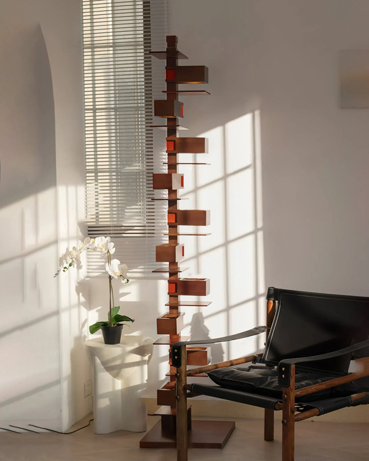 Stacking Wood Floor Lamp – Wood detail 16