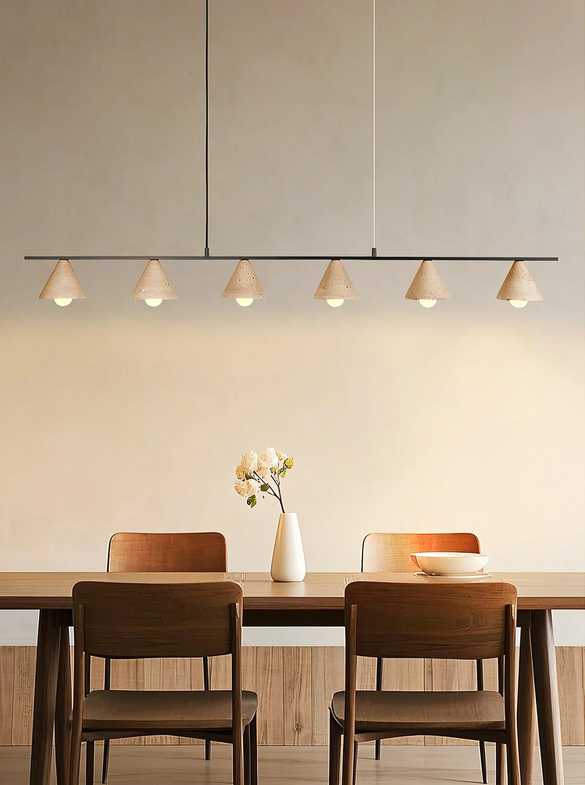 Travertine Aldex Pendant Lamp – Travertine detail 4