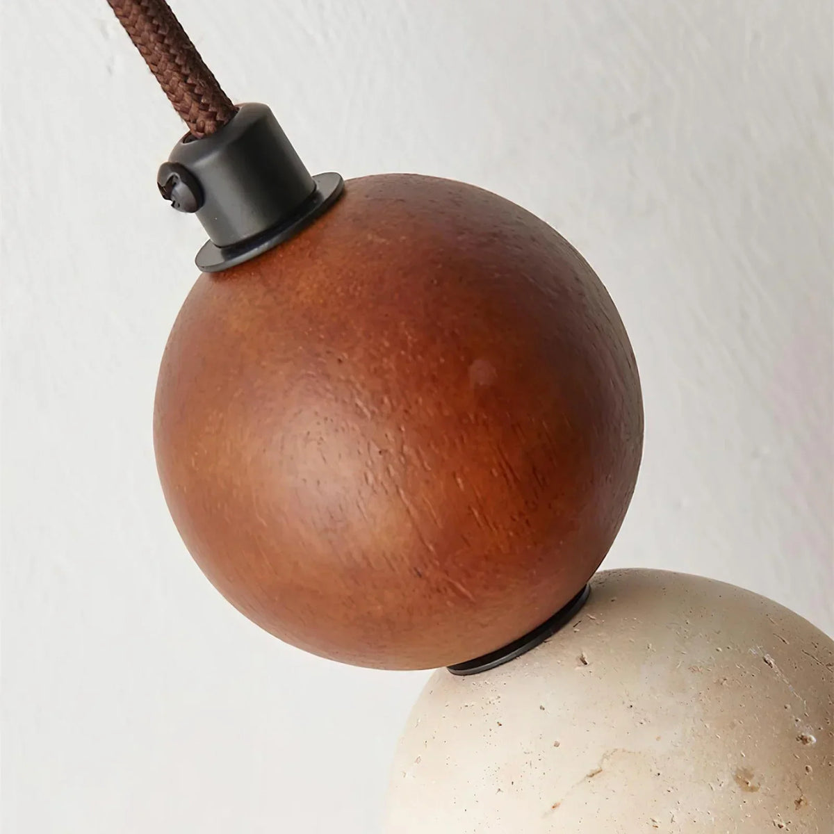 Travertine Bellin Pendant Lamp – Travertine detail 10