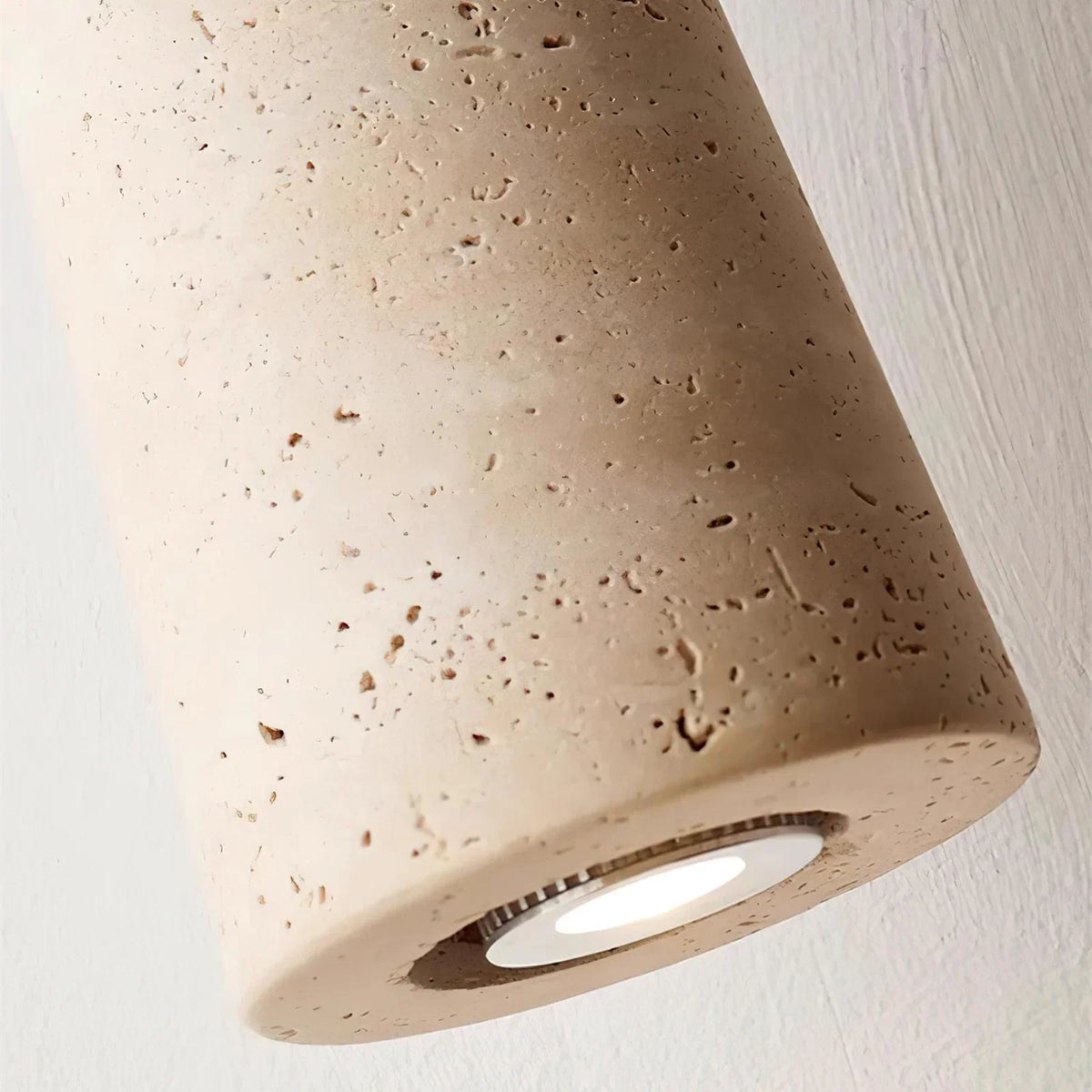 Travertine Bellin Pendant Lamp – Travertine detail 11