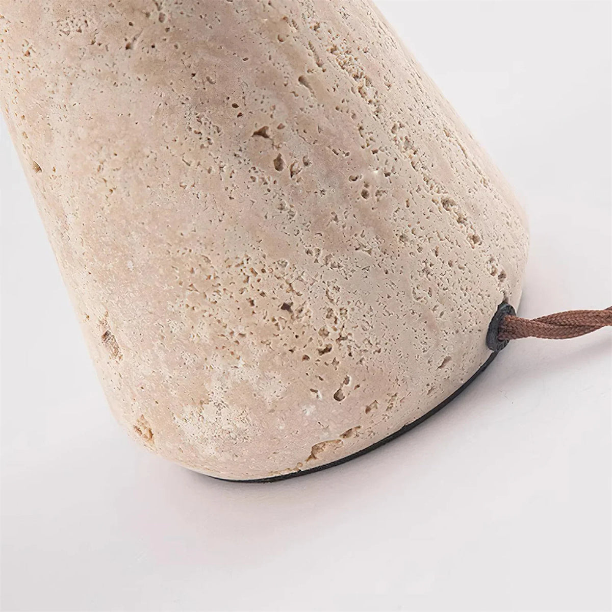 Travertine Cleona Table Lamp – Travertine detail 7