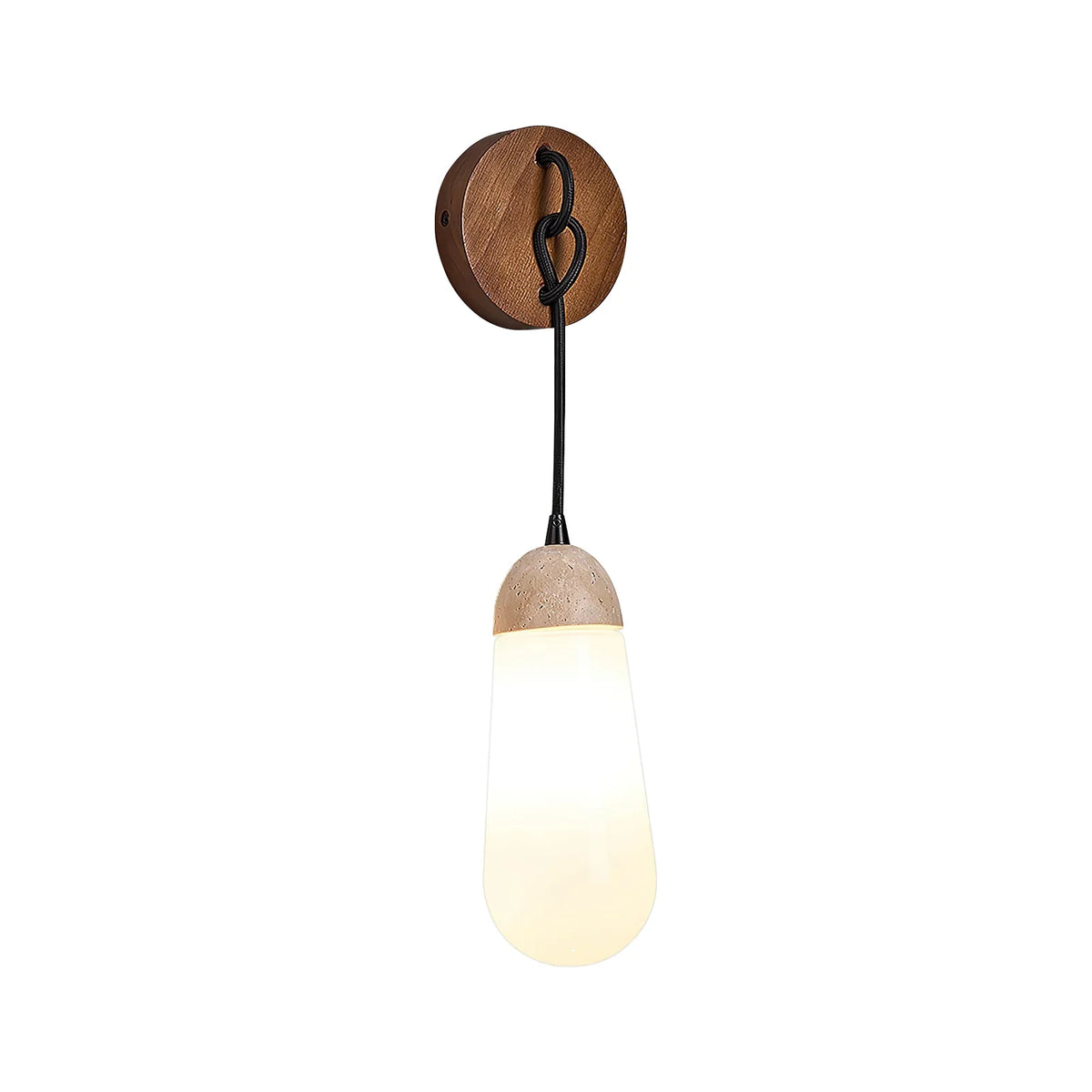 Travertine Kace Wall Lamp – Travertine detail 12