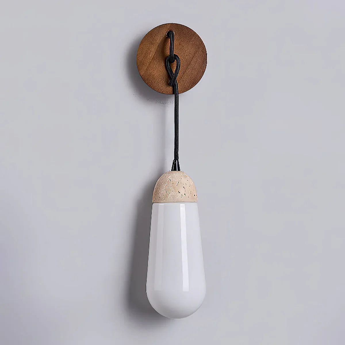 Travertine Kace Wall Lamp – Travertine detail 11