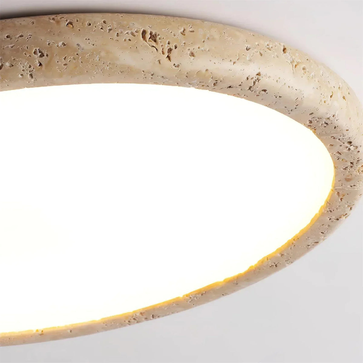 Travertine Kleine Ceiling Light – Travertine detail 16