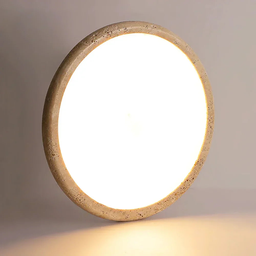 Travertine Kleine Ceiling Light – Travertine detail 14