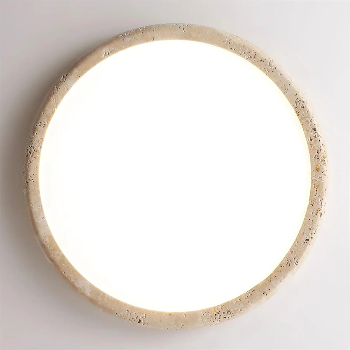 Travertine Kleine Ceiling Light – Travertine detail 13