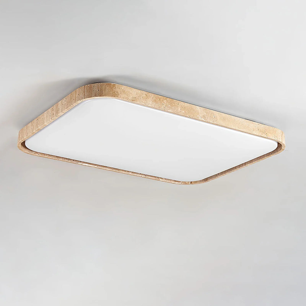 Travertine Lumo Stone Ceiling Light – Travertine detail 10
